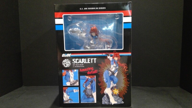 GI Joe Blu Scarlett Statue GI Joe Blu Scarlett Statue