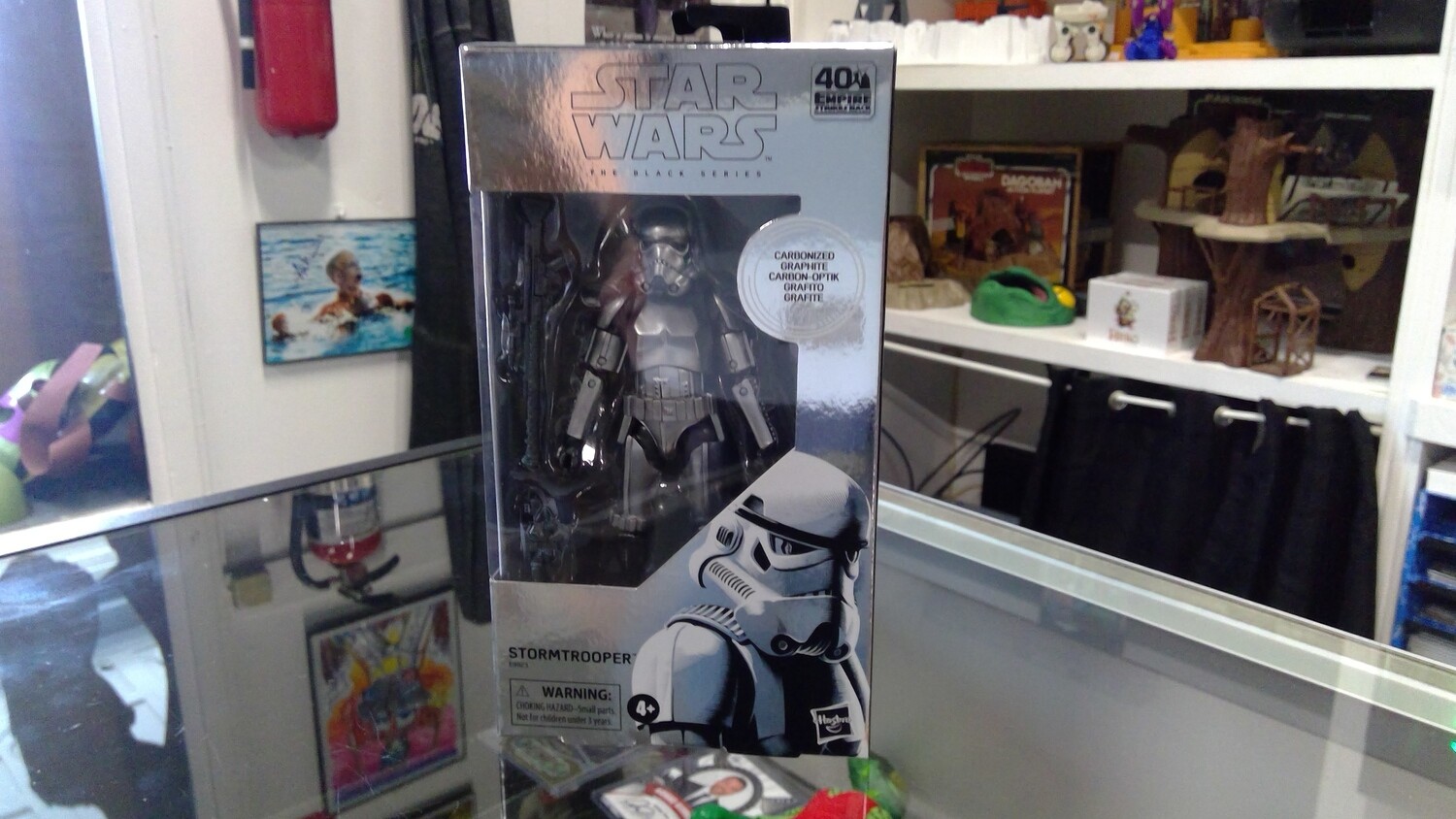 Star Wars Black Series Carbonized Stormtrooper Star Wars Black Series Carbonized Stormtrooper