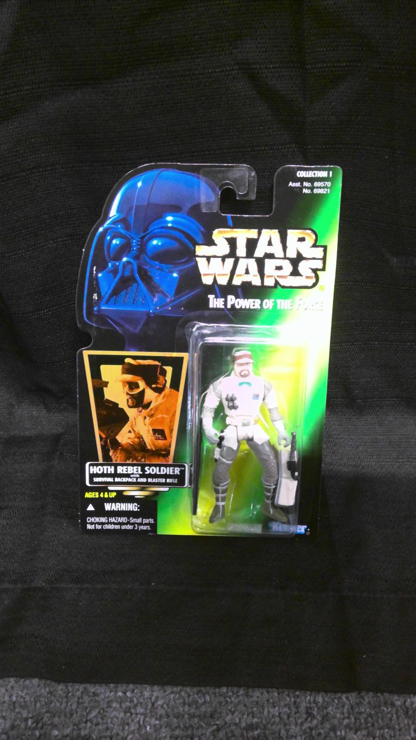 Star Wars POTF Hoth Rebel Soldier with Survival Backpack Star Wars POTF Hoth Rebel Soldier with Survival Backpack