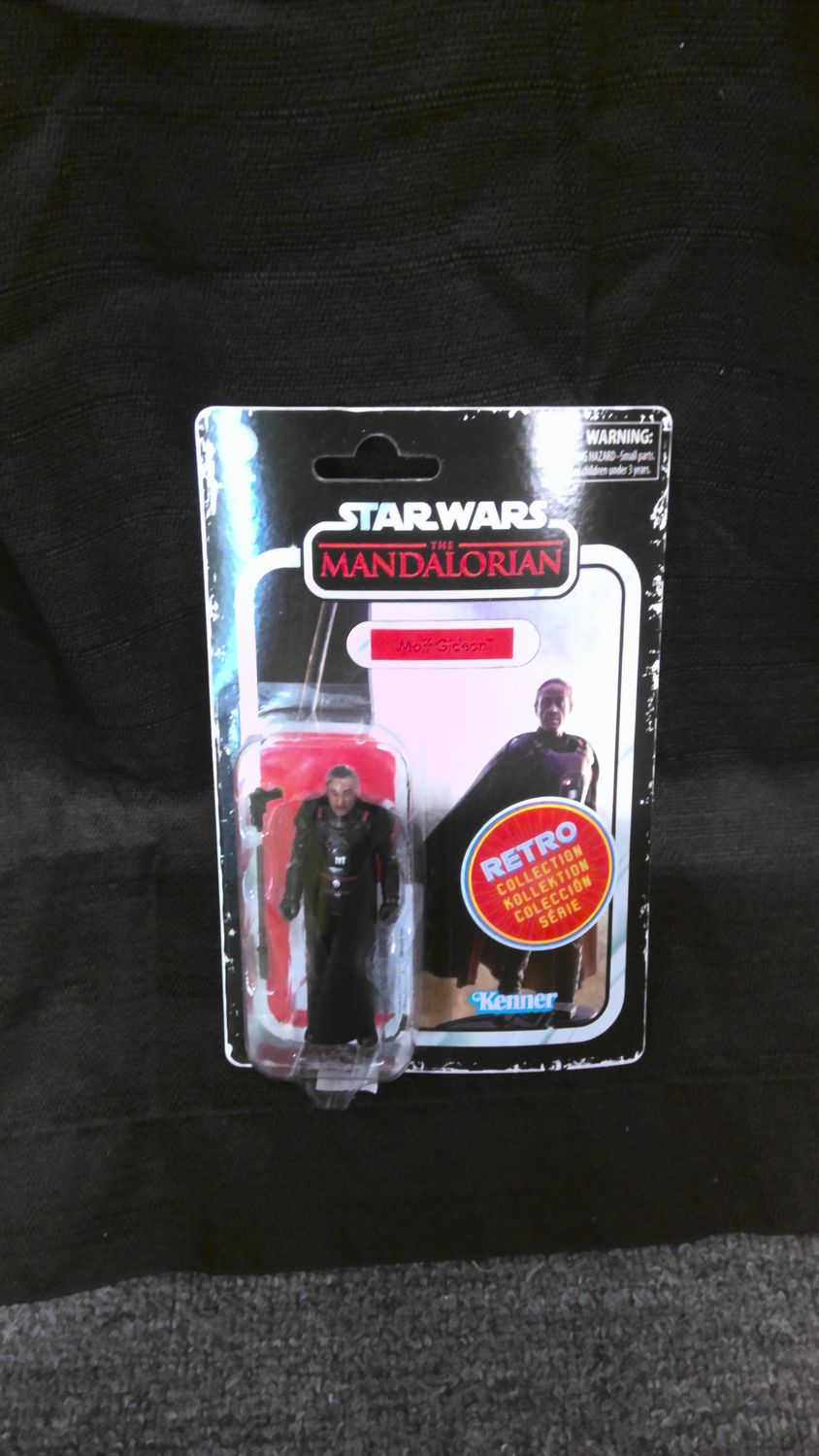 Star Wars The Mandalorian Retro Collection Moff Gideon Star Wars The Mandalorian Retro Collection Moff Gideon