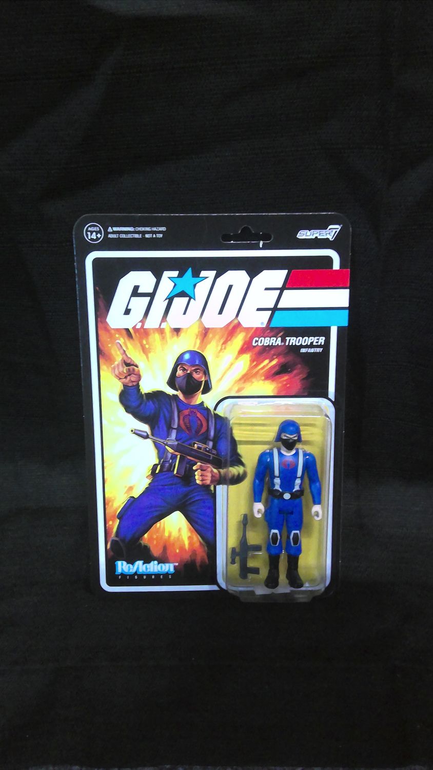 GI Joe Super 7 ReAction Cobra Trooper 3 GI Joe Super 7 ReAction Cobra Trooper 3