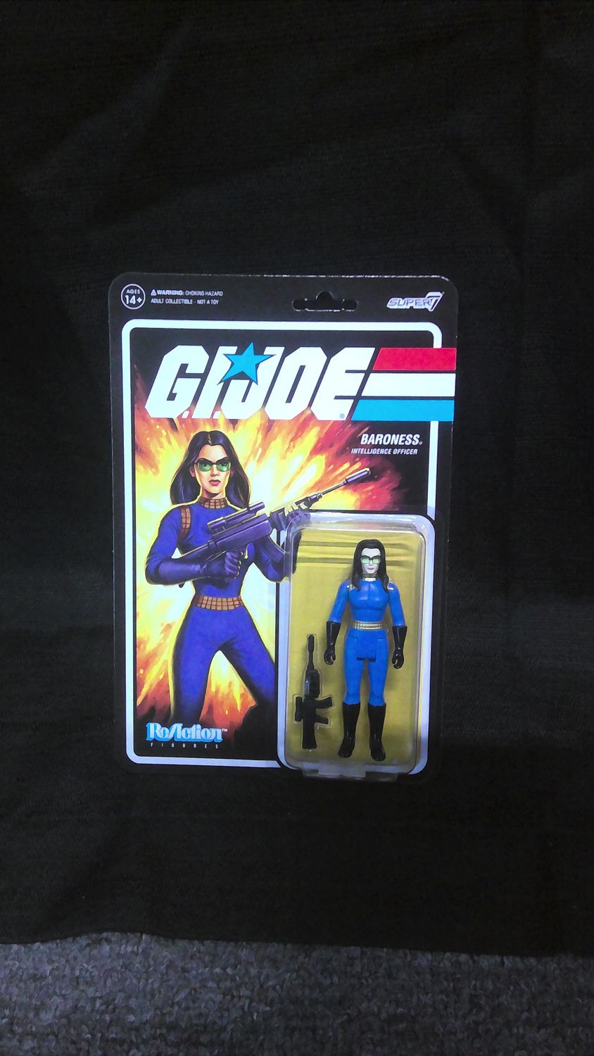GI Joe Super 7 ReAction Baroness