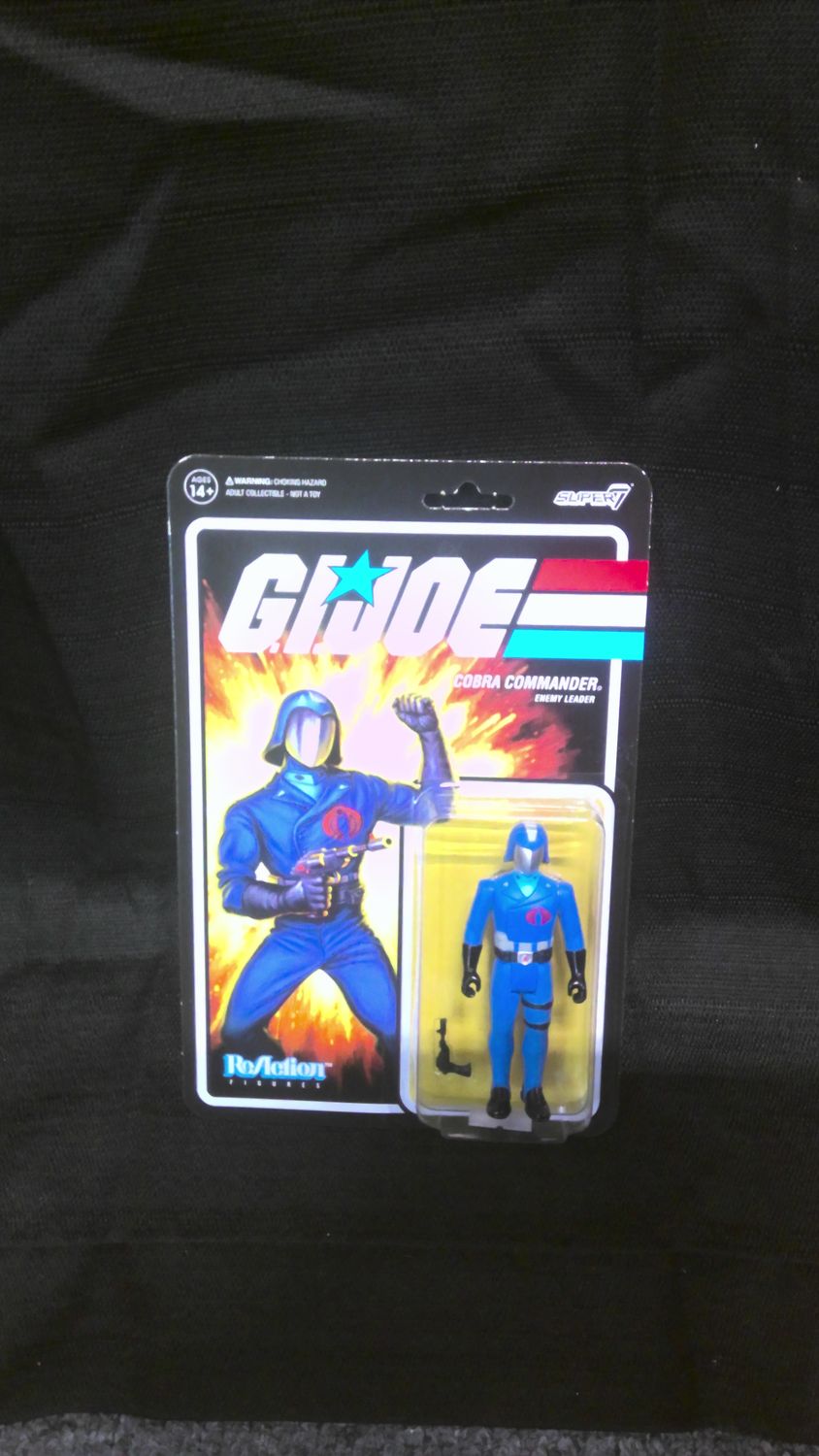 GI Joe Super 7 ReAction Cobra Commander GI Joe Super 7 ReAction Cobra Commander