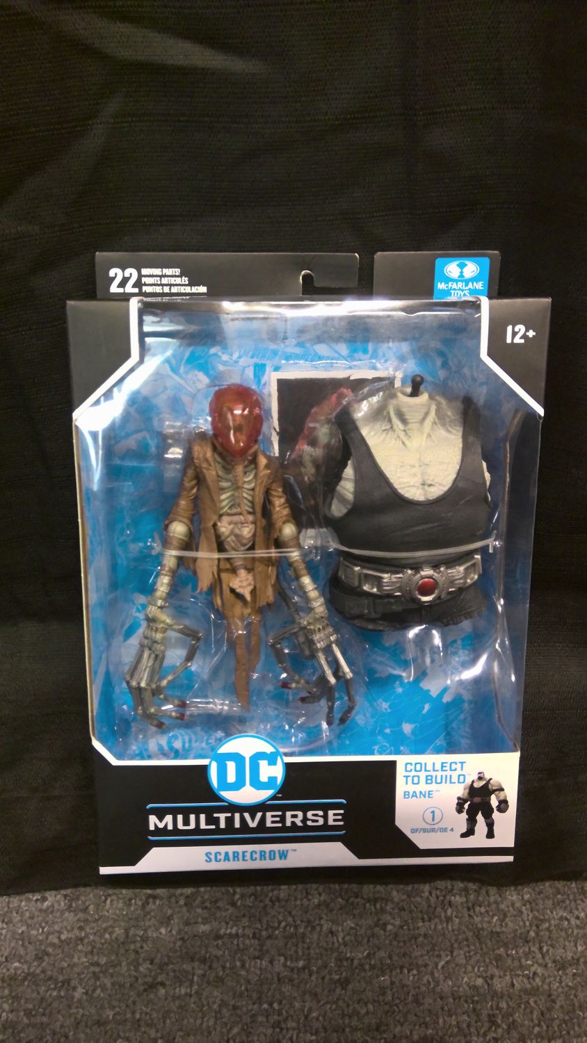 DC Multiverse Batman Scarecrow BAF Bane