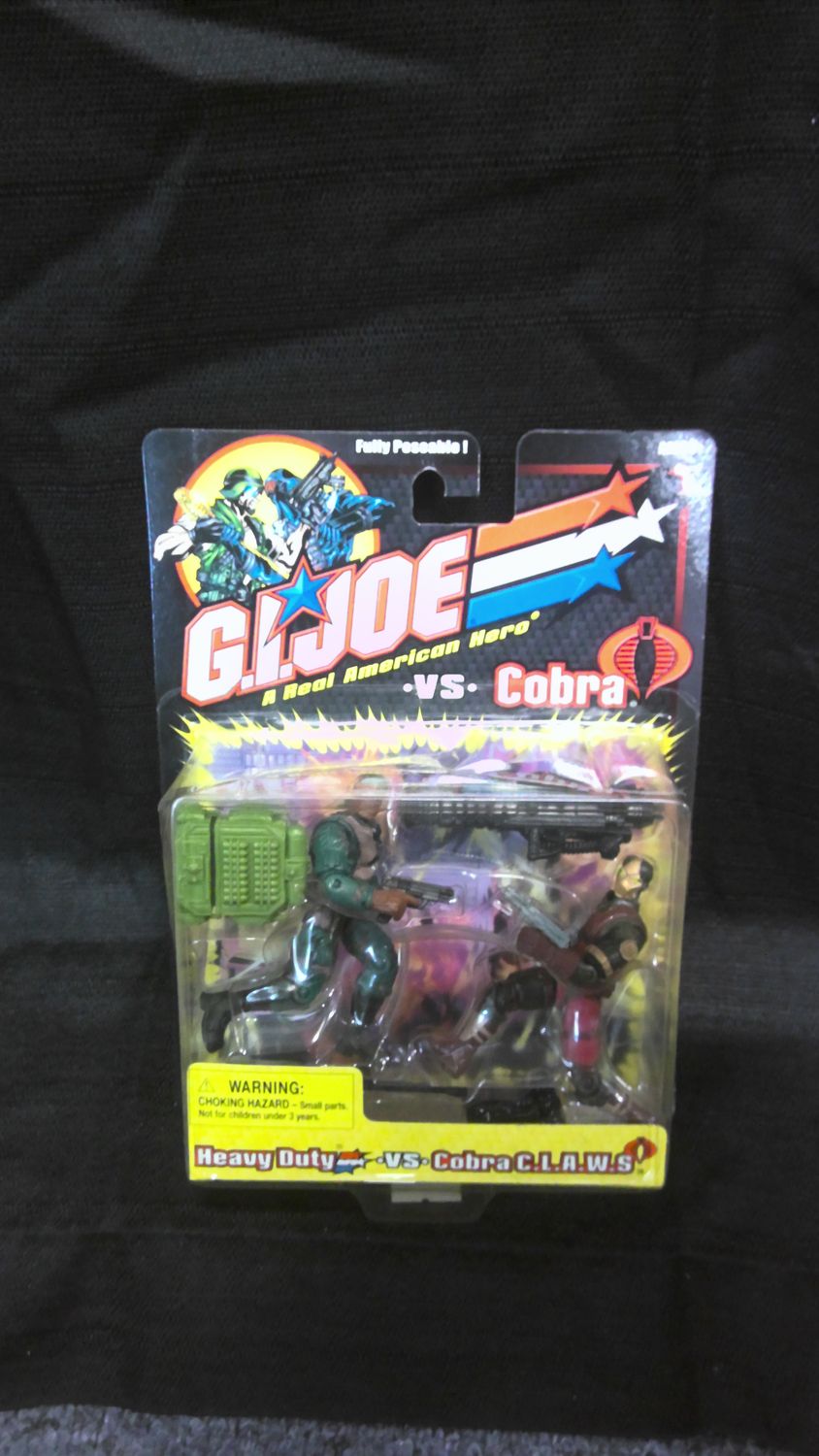 G.I. Joe vs Cobra Heavy Duty vs Cobra C.L.A.W.S