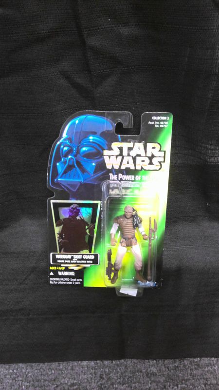 Star Wars POTF Weequay Skiff Guard with Force Pike Star Wars POTF Weequay Skiff Guard with Force Pike