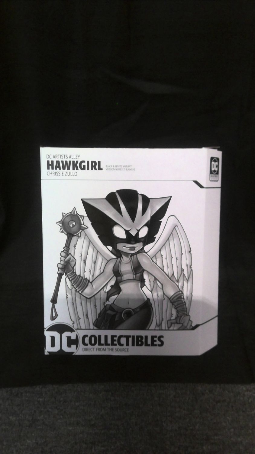 DC Collectables Chrissie Zullo Hawkgirl Black/White DC Collectables Chrissie Zullo Hawkgirl Black/White