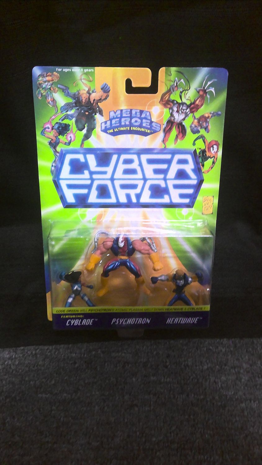Cyber Force Cyblade, Psychotron, Heatwave