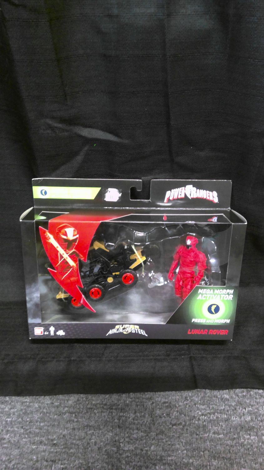 Saban's Power Rangers Super Ninja Steel Lunar Rover Red Ranger Saban's Power Rangers Super Ninja Steel Lunar Rover Red Ranger