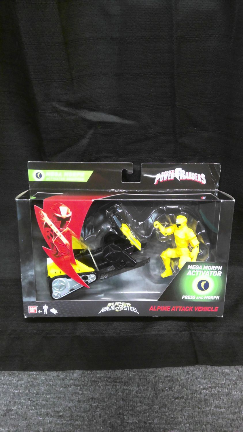 Saban's Power Rangers Super Ninja Steel Alpine Attack Vehicle yellow Ranger Saban's Power Rangers Super Ninja Steel Alpine Attack Vehicle yellow Ranger