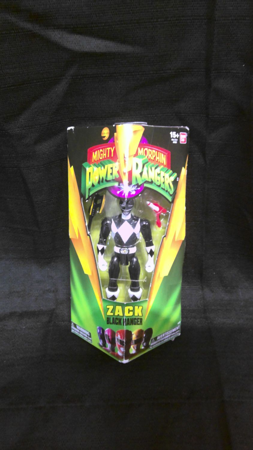 Mighty Morphin Power Rangers Zack Black Ranger Mighty Morphin Power Rangers Zack Black Ranger