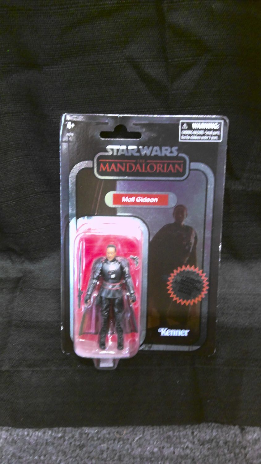 Star Wars Vintage Collection Moff Gideon Carbonized Star Wars Vintage Collection Moff Gideon Carbonized