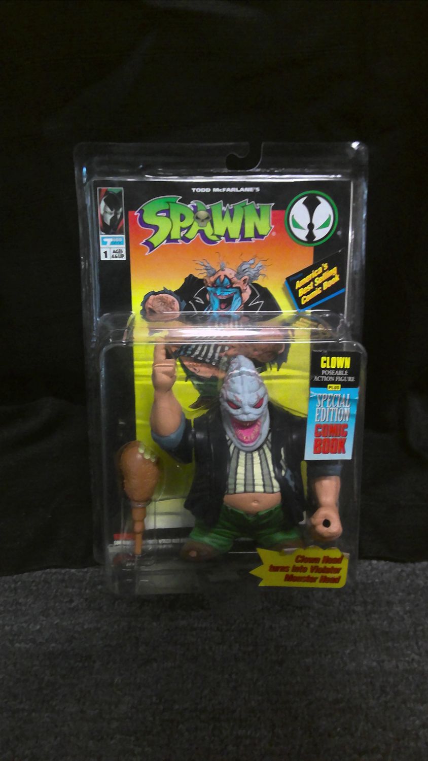 Spawn The Clown Monster Head