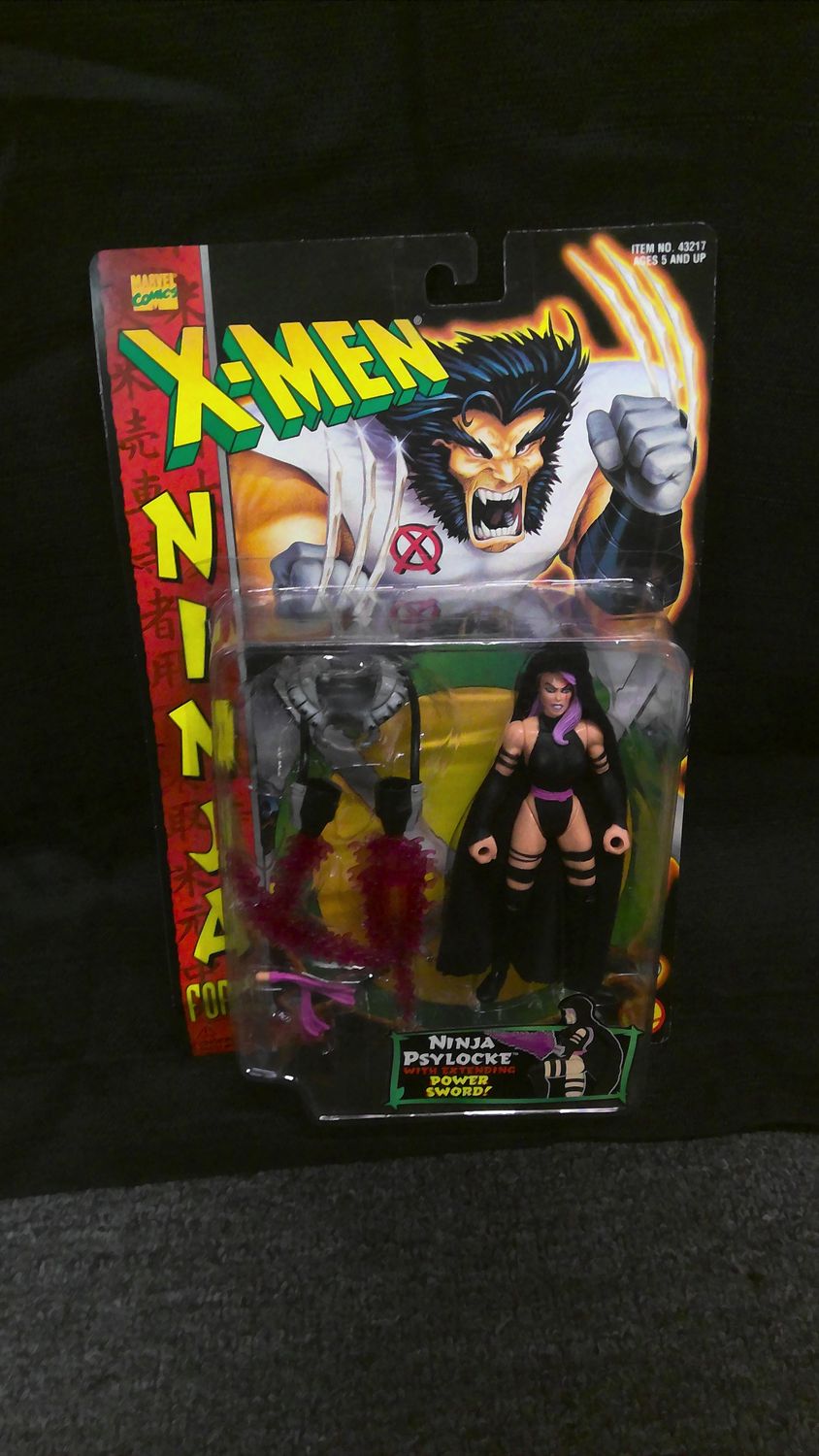 Toy Biz X men Ninja Force Psylocke Toy Biz X men Ninja Force Psylocke