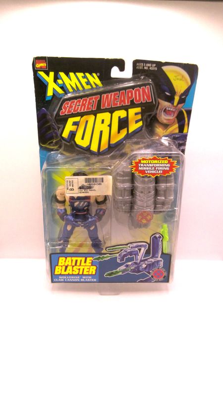 Toy Biz X-Men Secret Weapon Force Battle Blaster Wolverine Toy Biz X-Men Secret Weapon Force Battle Blaster Wolverine