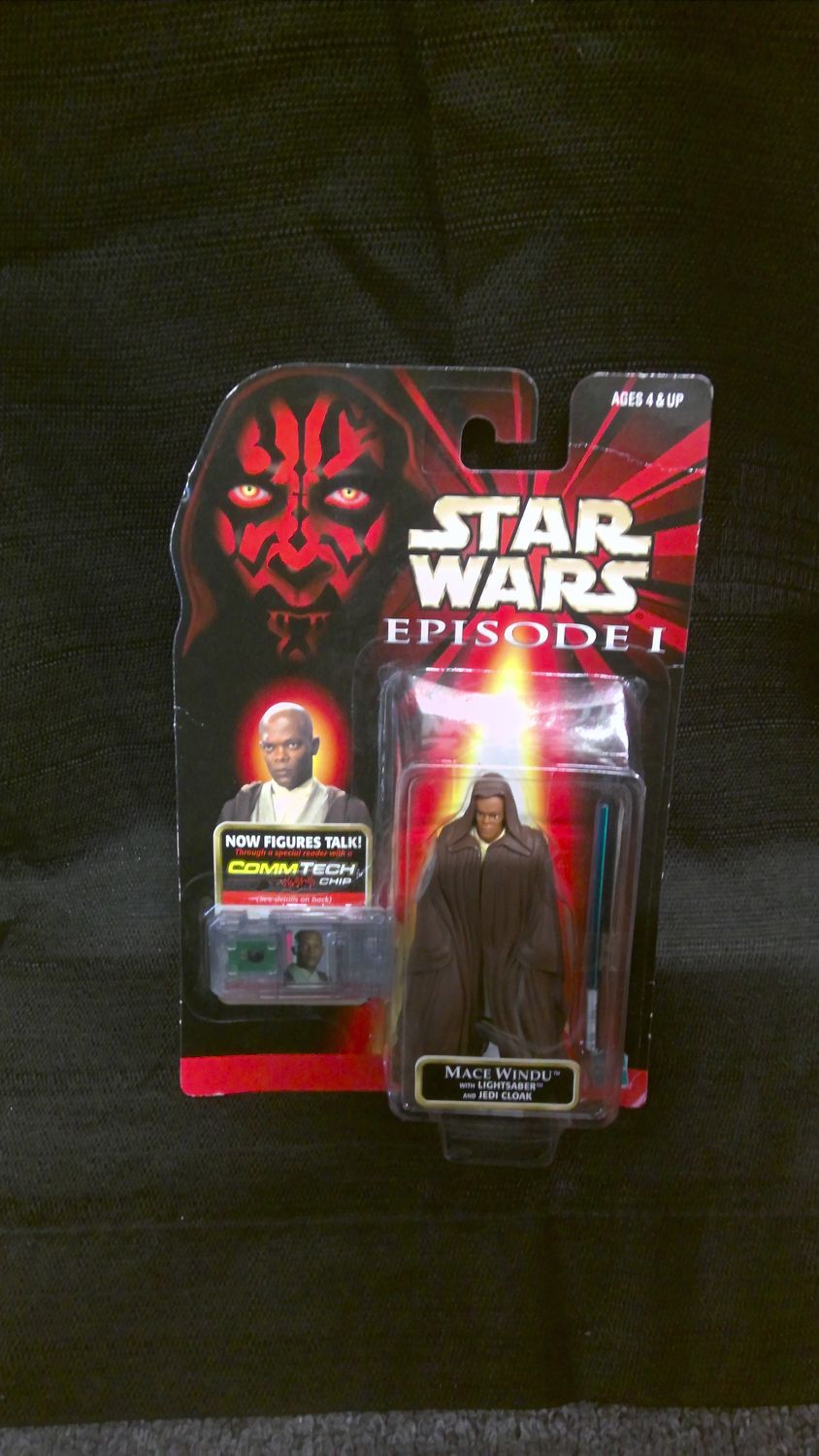 Star Wars Episode 1 Mace Windu in Jedi Cloak