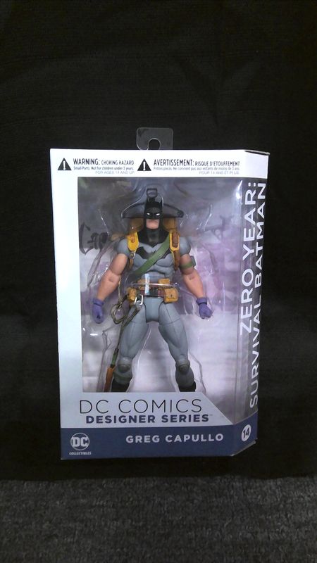 DC Collectibles Designer Series Zero Year Survival Batman Greg Capullo