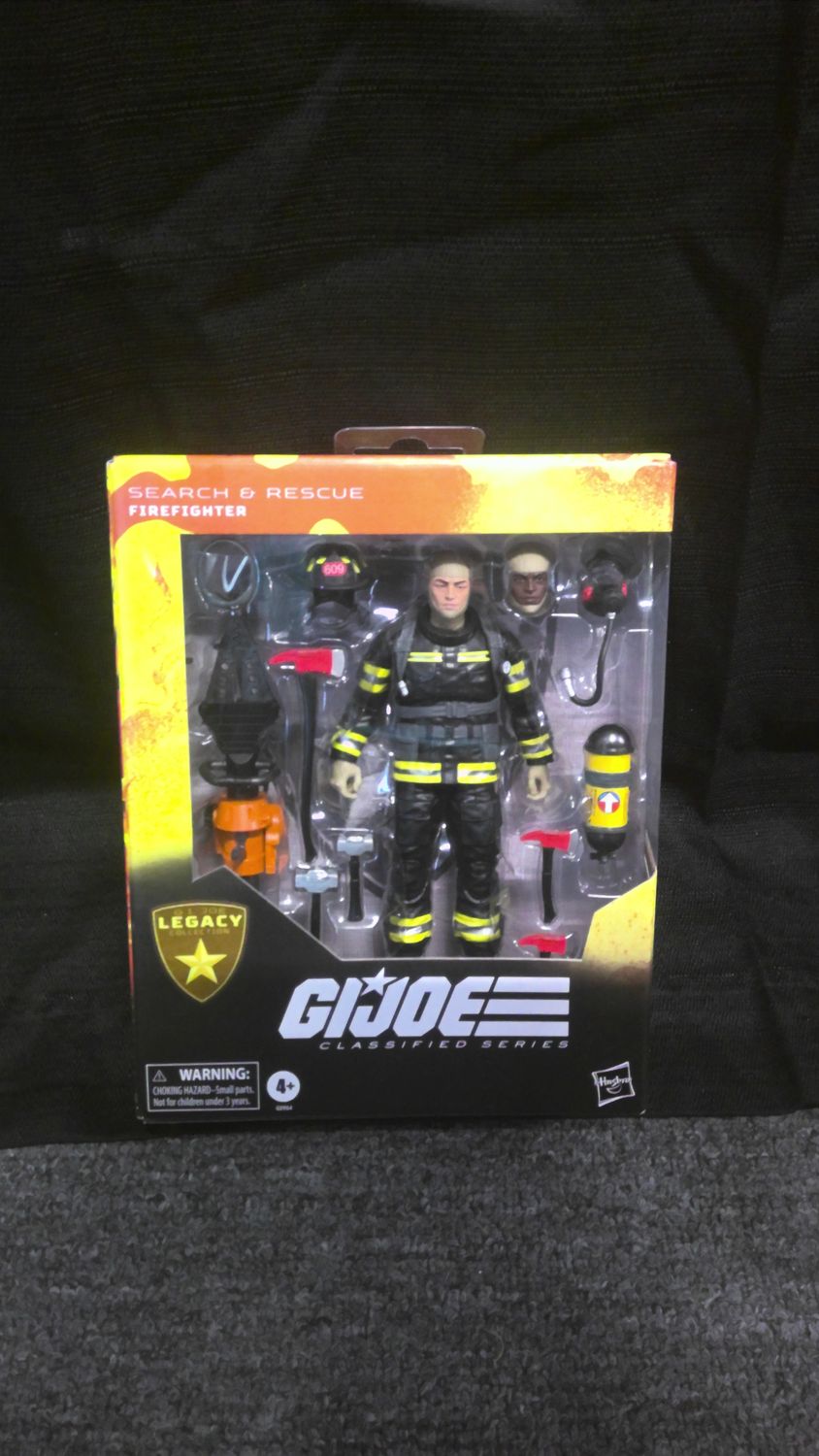 GI Joe Classified Firefighter