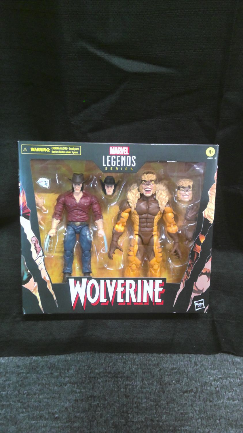 Hasbro Marvel Legends 50 Years Wolverine Sabretooth Two Pack