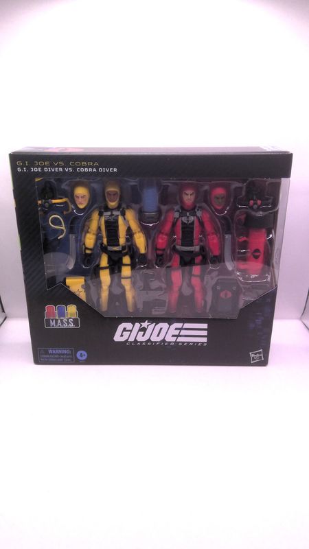 GI Joe Classified Series GI Joe Diver vs Cobra Diver GI Joe Classified Series GI Joe Diver vs Cobra Diver