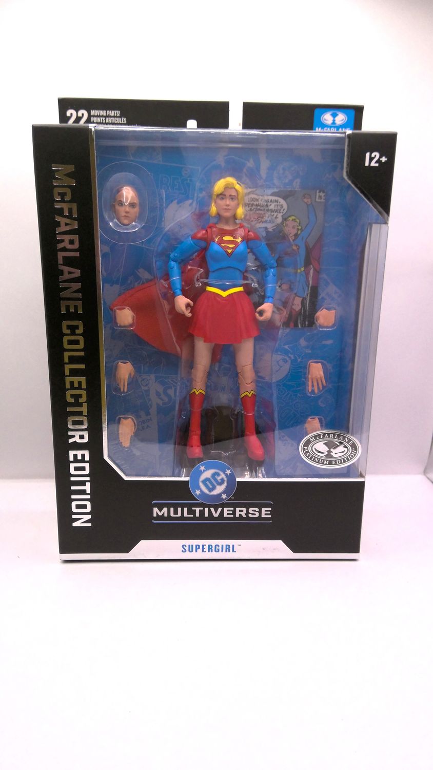 Mcfarlane Collector Edition Supergirl Platinum Edition Mcfarlane Collector Edition Supergirl Platinum Edition