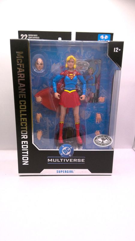 Mcfarlane Collector Edition Supergirl Platinum Edition Mcfarlane Collector Edition Supergirl Platinum Edition