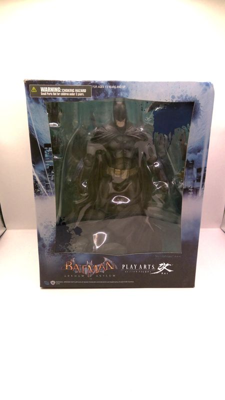 Batman Arkham Asylum Play Arts #1 Batman Figure Batman Arkham Asylum Play Arts #1 Batman Figure