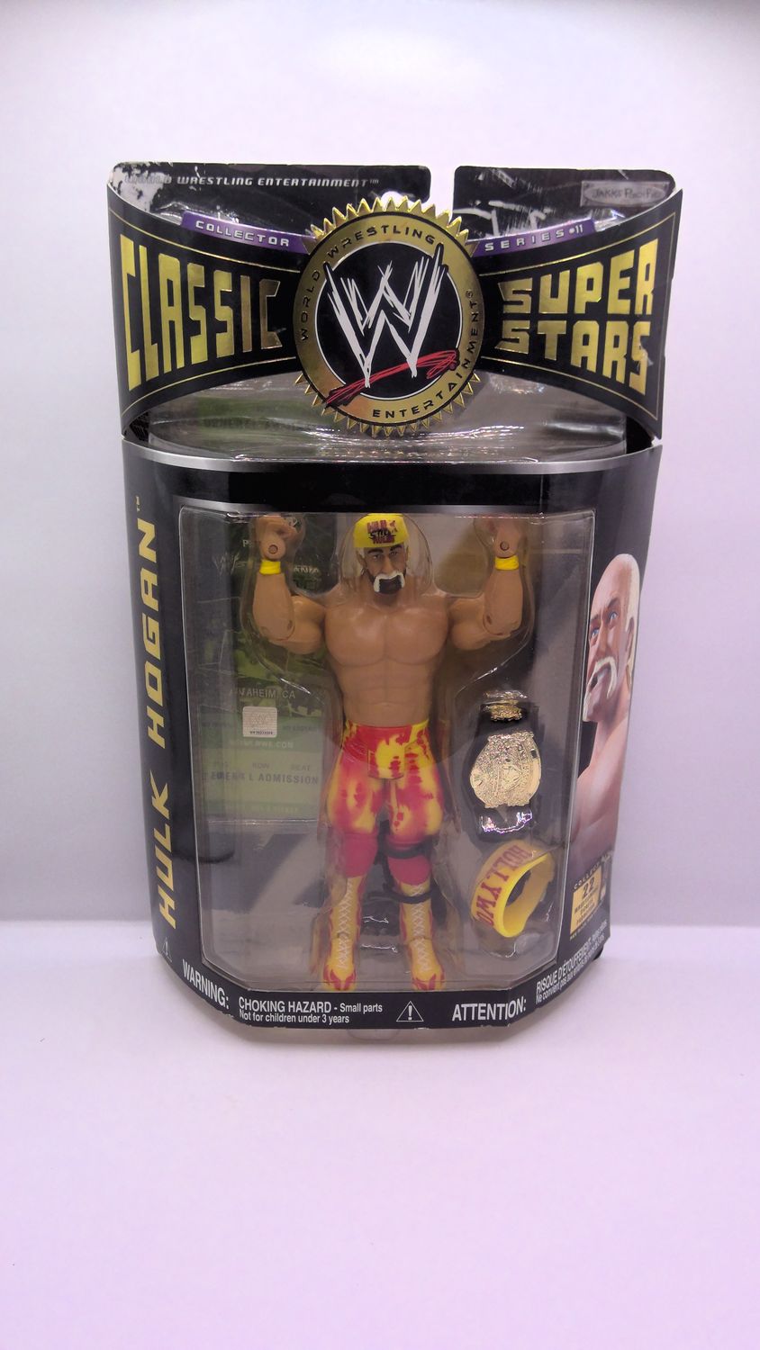 Jakks Pacific WWE Classic Super Stars Hulk Hogan Jakks Pacific WWE Classic Super Stars Hulk Hogan
