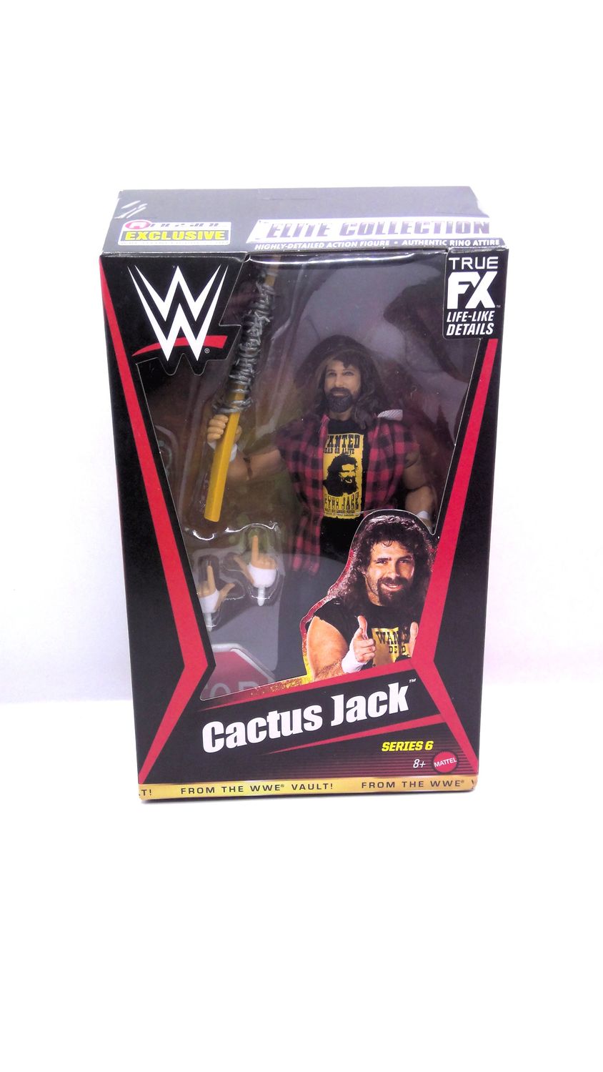 Mattel WWE Ringside Exclusive Elite Collection Cactus Jack Series 6 Mattel WWE Ringside Exclusive Elite Collection Cactus Jack Series 6