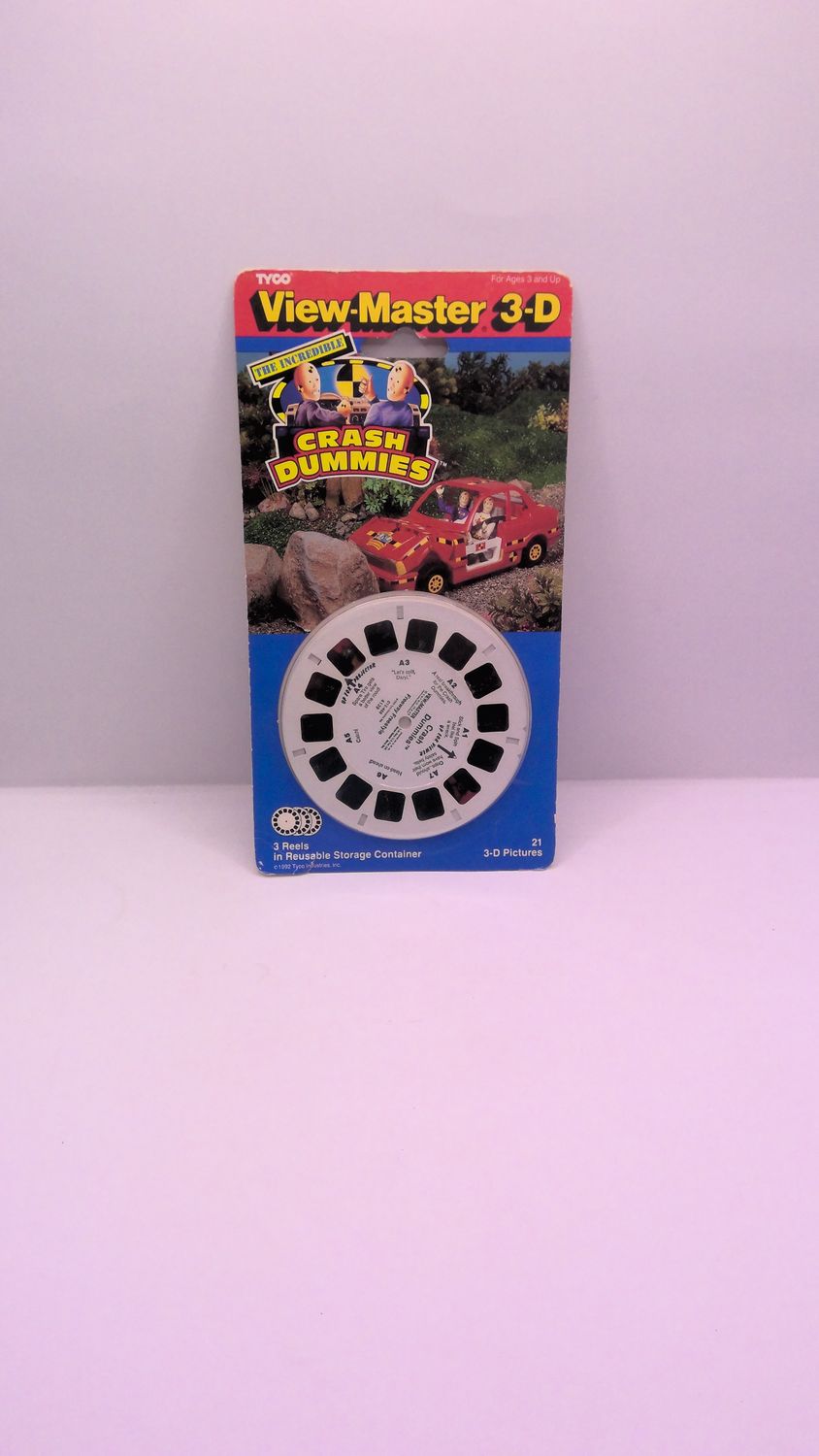 Tyco View Master 3D Crash Dummies