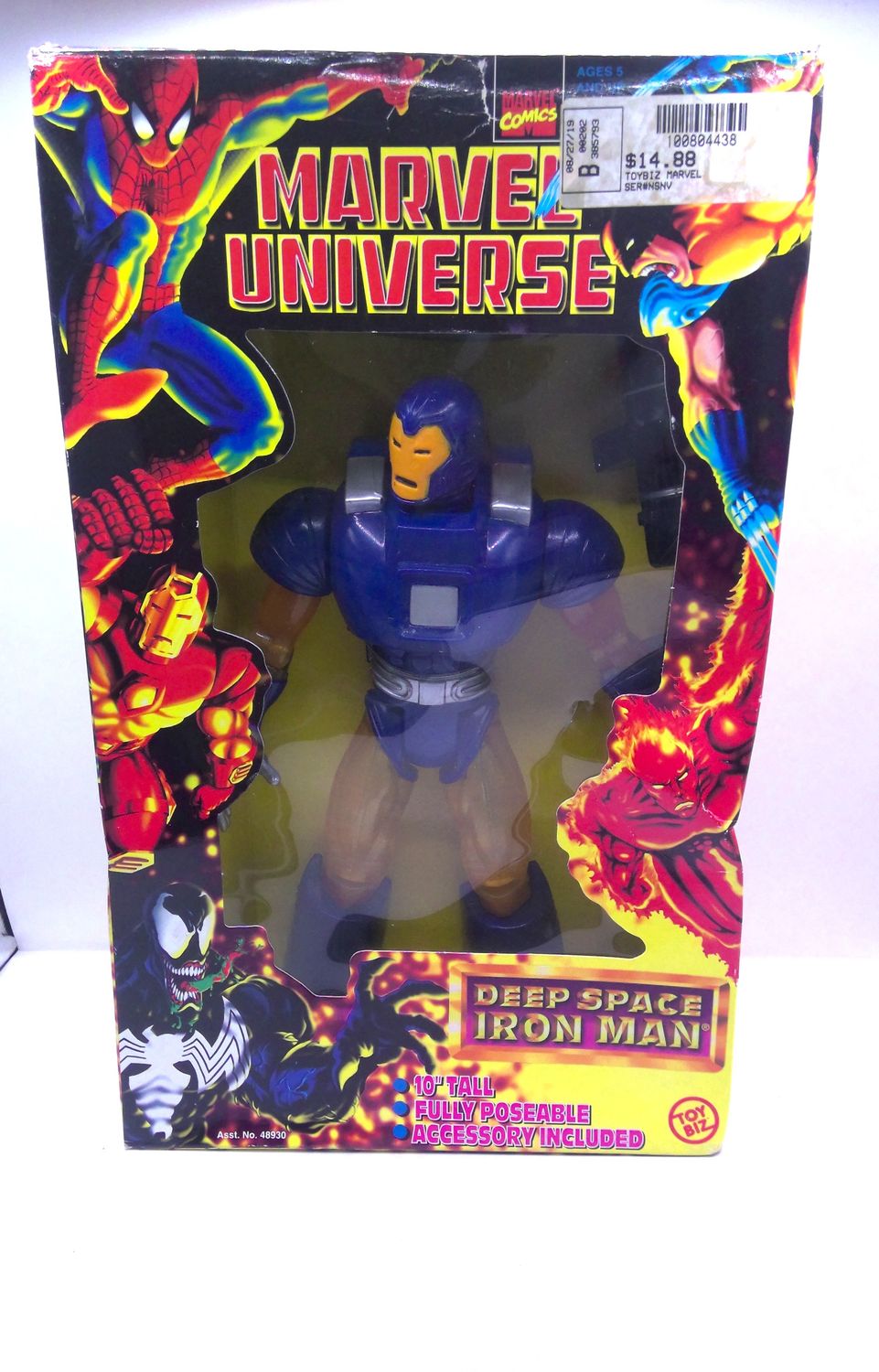 Toy Biz Marvel Universe Deep Space Iron Man Toy Biz Marvel Universe Deep Space Iron Man