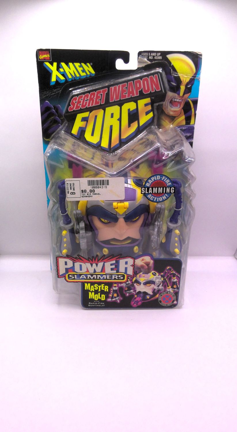 Toy Biz X-Men Secret Weapon Force Power Slammers Master Mold Toy Biz X-Men Secret Weapon Force Power Slammers Master Mold