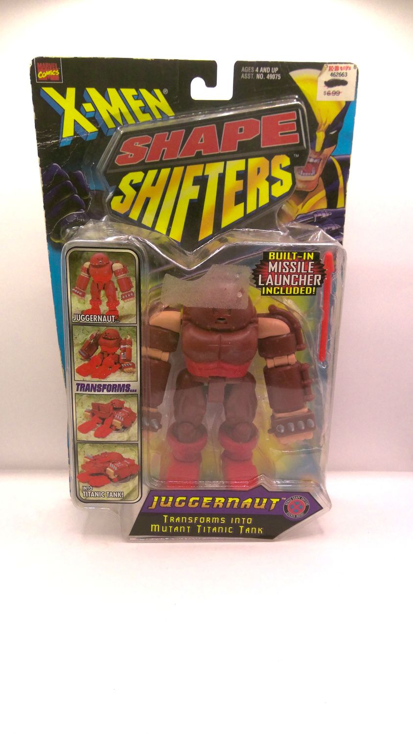 Toy Biz X-Men Shape Shifters Juggernaut