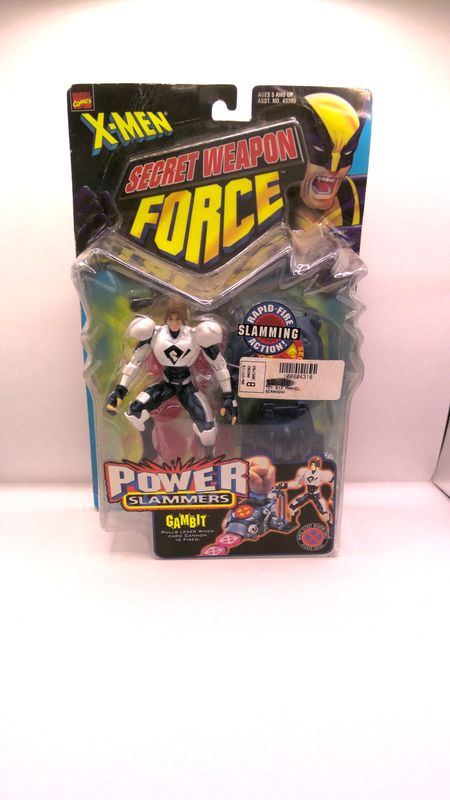 Toy Biz X-Men Secret Weapon Force Power Slammers Gambit Toy Biz X-Men Secret Weapon Force Power Slammers Gambit