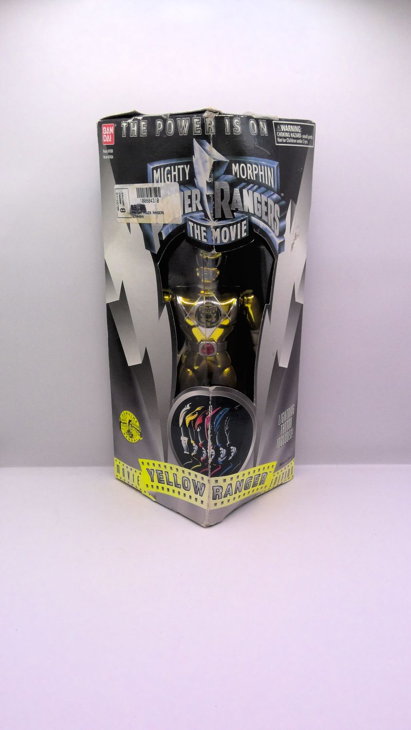 Ban Dai Mighty Morphin Power Rangers Yellow Ranger Movie Edition Ban Dai Mighty Morphin Power Rangers Yellow Ranger Movie Edition