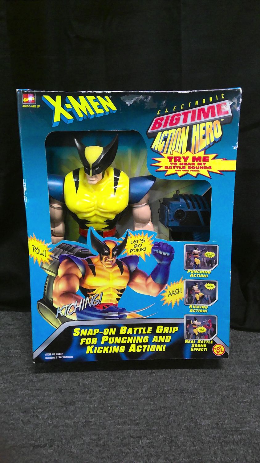 Toy Biz X-Men Electronic Bigtime Action Hero Wolverine Toy Biz X-Men Electronic Bigtime Action Hero Wolverine