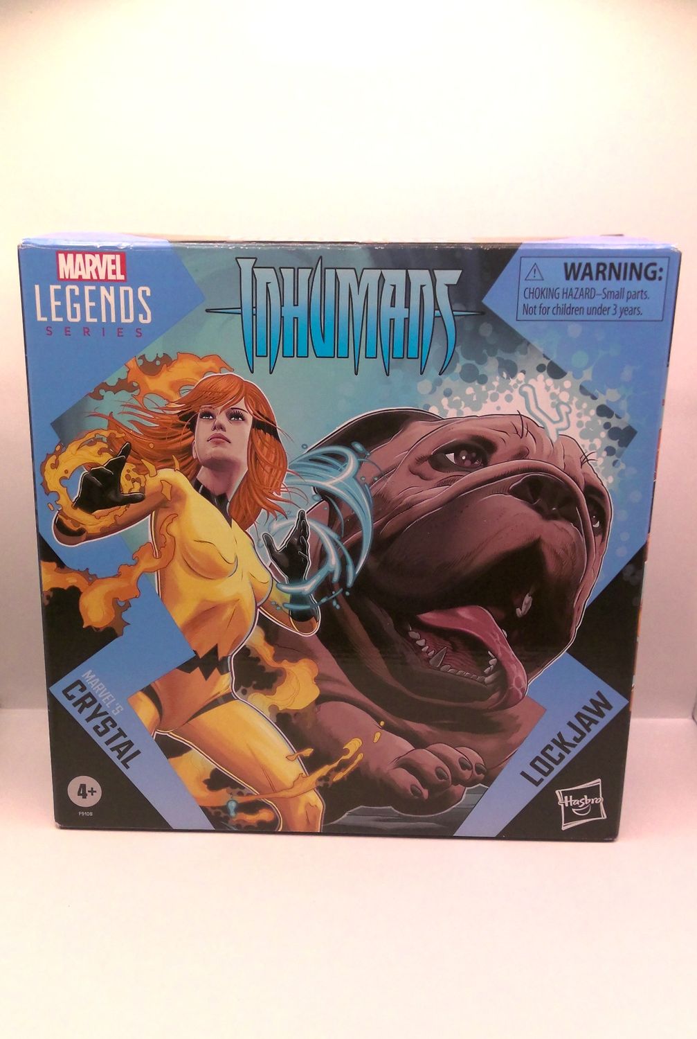 Marvel Legends Inhumans Marvels Crystal &amp; Lockjaw