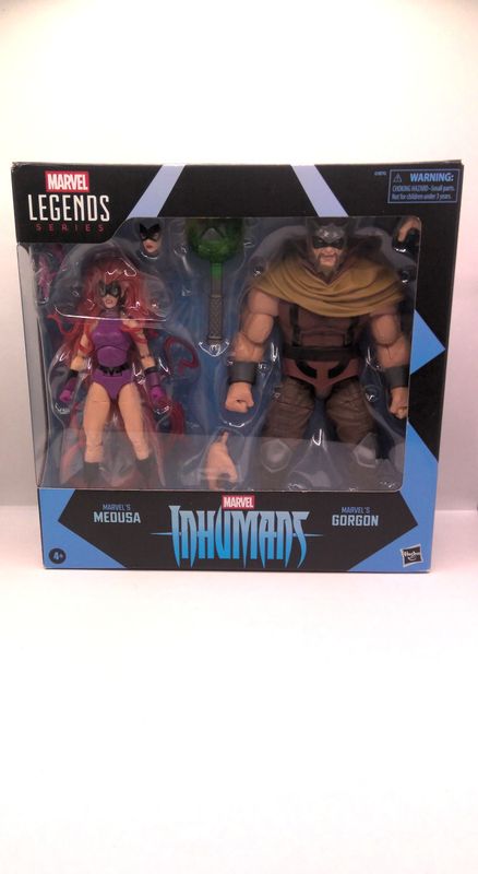 Marvel Legends Inhumans Marvels Medusa & Marvels Gorgon Marvel Legends Inhumans Marvels Medusa & Marvels Gorgon