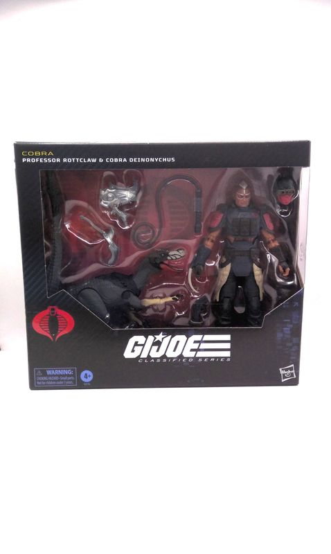 GI Joe Classified Series Professor Rottclaw & Cobra Deinonychus GI Joe Classified Series Professor Rottclaw & Cobra Deinonychus