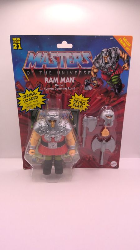 Mattel MOTU Retro Play Ram Man Mattel MOTU Retro Play Ram Man
