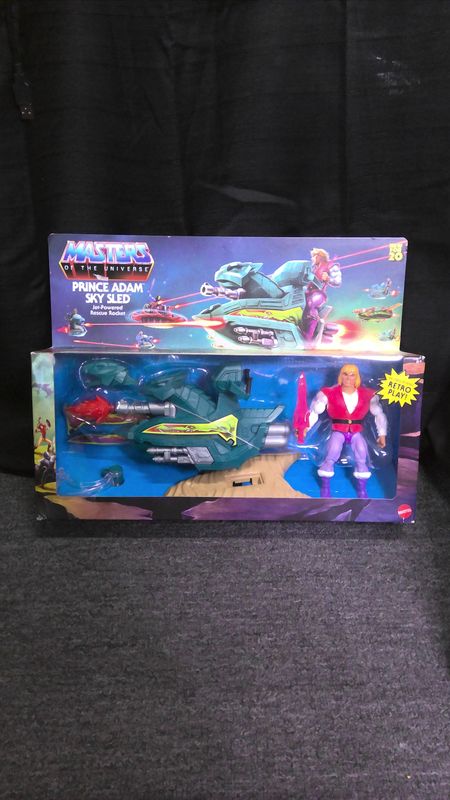 Masters of the Universe Origins Prince Adam Sky Sled Masters of the Universe Origins Prince Adam Sky Sled