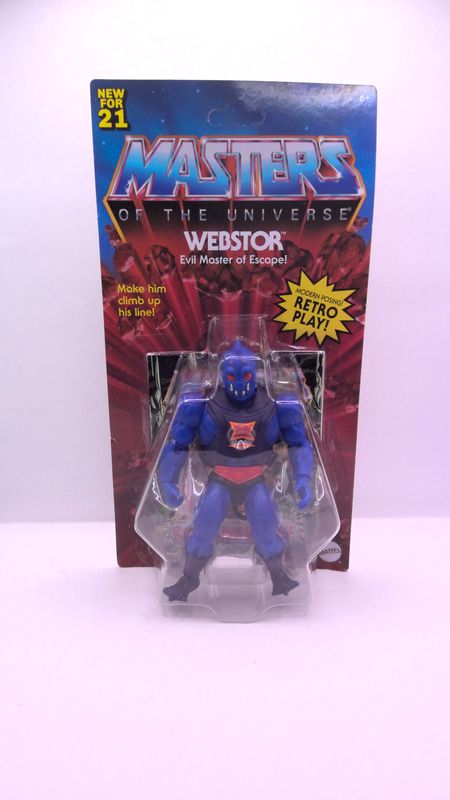 Mattel MOTU Webstor Retro Play Mattel MOTU Webstor Retro Play