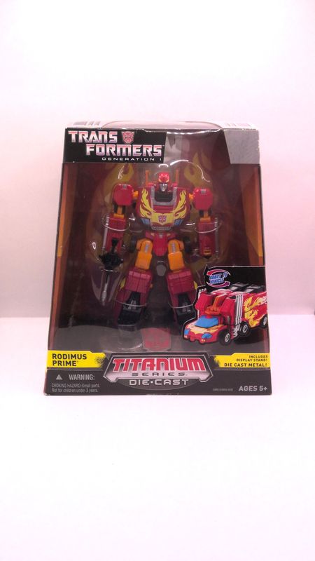 Hasbro Transformers Titanium Series Die Cast Rodimus Prime Hasbro Transformers Titanium Series Die Cast Rodimus Prime