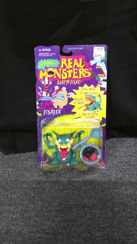 Mattel Nickelodeon Real Monsters Scarfer