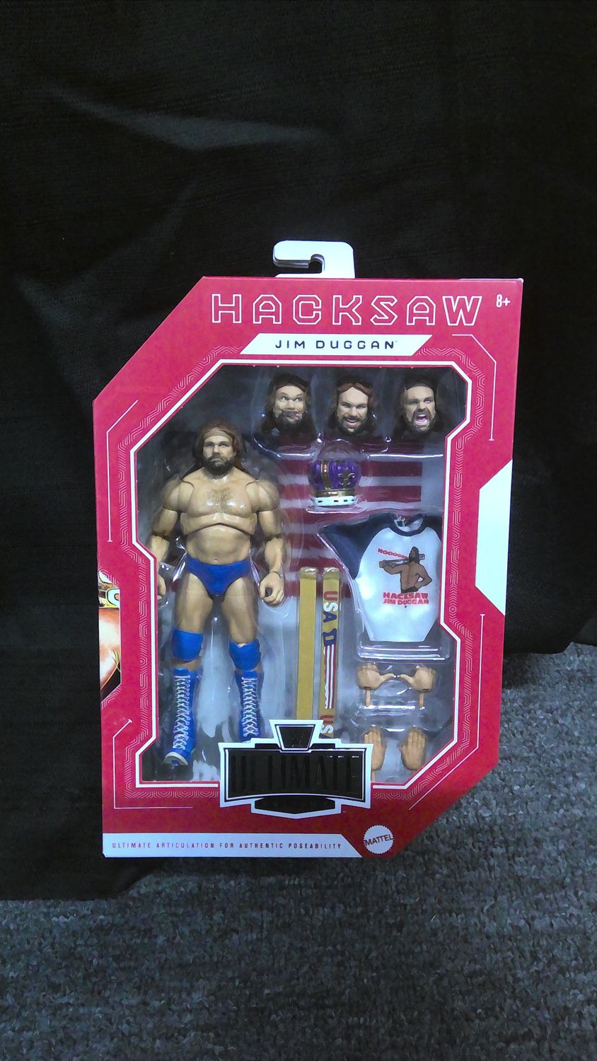 Mattel WWE Ultimate Edition Hacksaw Jim Duggan Mattel WWE Ultimate Edition Hacksaw Jim Duggan