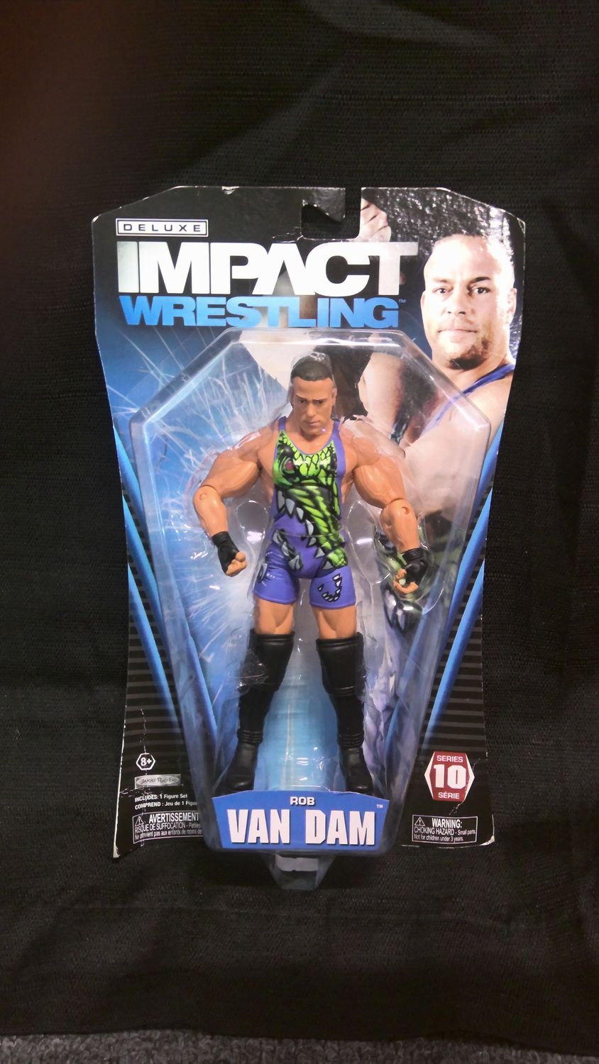 Jakks Pacific Deluxe Impact Wrestling Rob Van Dam