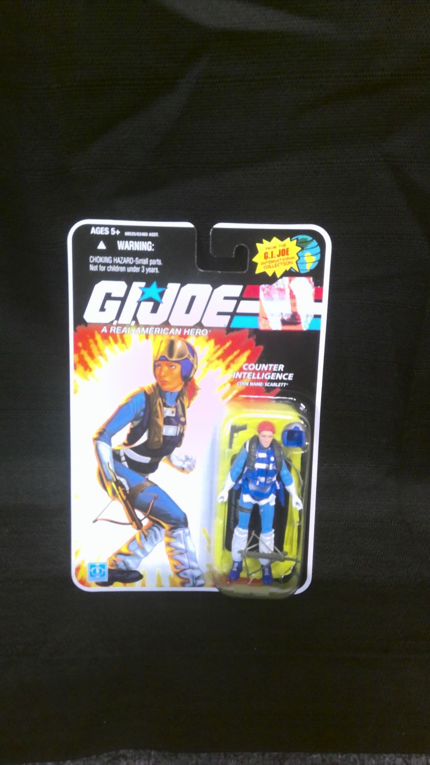 GI Joe 3.75 Counter Intelligence Scarlett GI Joe 3.75 Counter Intelligence Scarlett