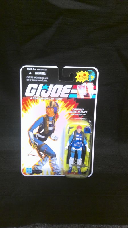 GI Joe 3.75 Counter Intelligence Scarlett GI Joe 3.75 Counter Intelligence Scarlett