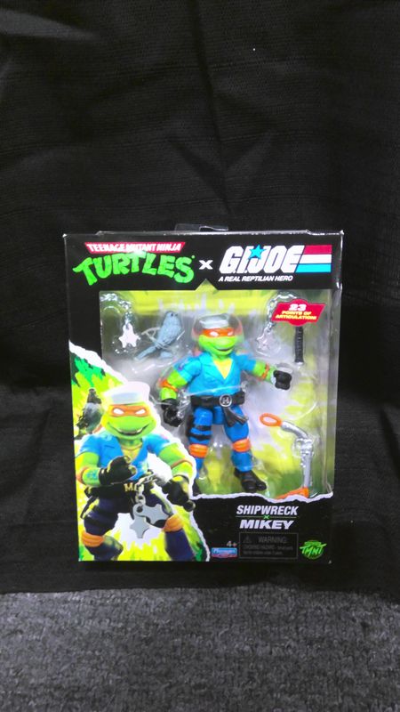TMNT GI Joe Shipwreck Mikey TMNT GI Joe Shipwreck Mikey