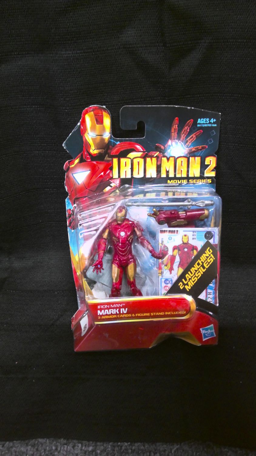 Hasbro Iron Man 2 Movie Series Iron Man Mark IV Hasbro Iron Man 2 Movie Series Iron Man Mark IV